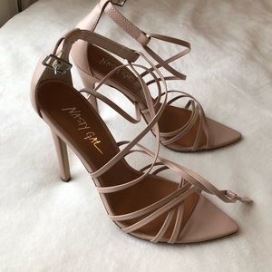 Nasty Gal strappy heels